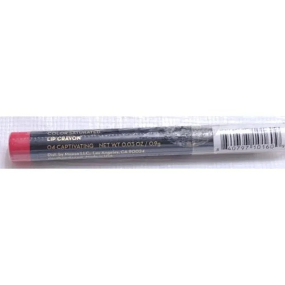 Eva Mendez Circa Color Saturated Lip Crayon 04 Captivating 0.03 Oz New